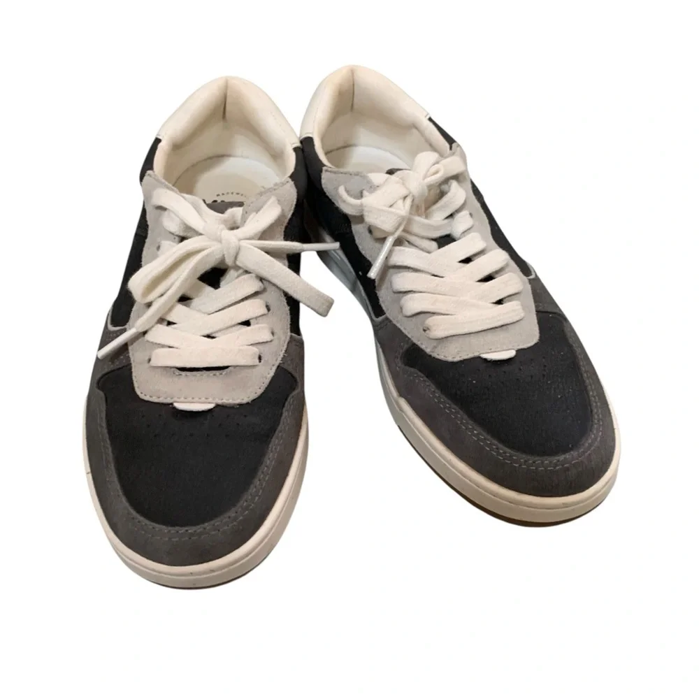 Madewell Court Sneakers in Dark Colorblock Nubuck and Suede Sz: 9